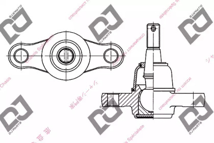 Шарнир DJ PARTS DB1096